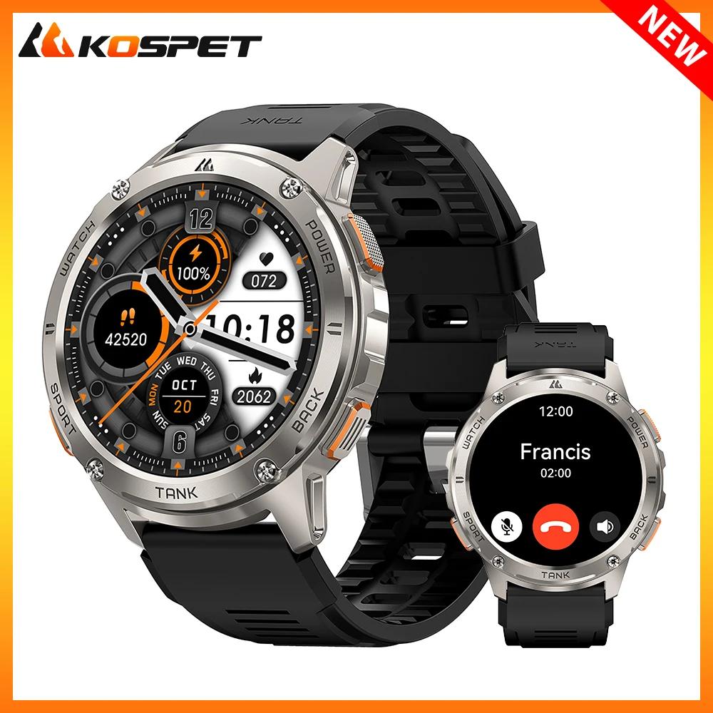 2025 ο KOSPET TANK T3  Smartwatch Ʈ ð  ߰      ð